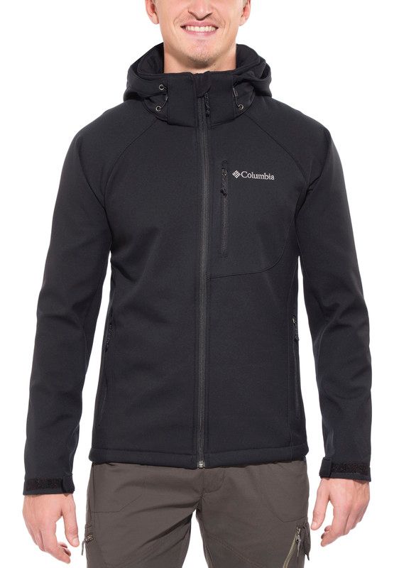 Columbia Cascade Ridge II Jas Heren Softshell zwart S 2018 Klimjassen