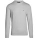 Tommy Hilfiger Regular Fit Trui ronde halslichtgrijs, Effen