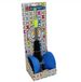 Acrobat Diabolo blauw met aluminium stokken - 105 mm doorsnede