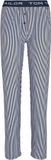 Tom Tailor Pyjamabroek met streeppatroon - Maat 36 - blue stripes