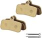 OEM Segway Elektrische crossmotor, set remblokken voor schijfremmen (2 stuks). Duurzame remblokken voor voor- en achterrem, vervangende remblokken, compatibel met Segway X160 X260