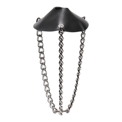 Strict Leather Leren parachute bal uitrekker - zwart
