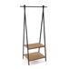 Versa Lasai kapstok in industriële stijl, afmetingen (H x L x B) 150,0 x 45,0 x 75,0 cm, zwart