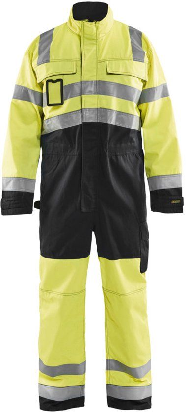 Blåkläder Overall High-Vis 63731804 - High Vis Geel/Zwart - Maat 52