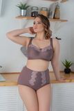 MILENKA - softcup beugelloze BH - taupe - maat 85I