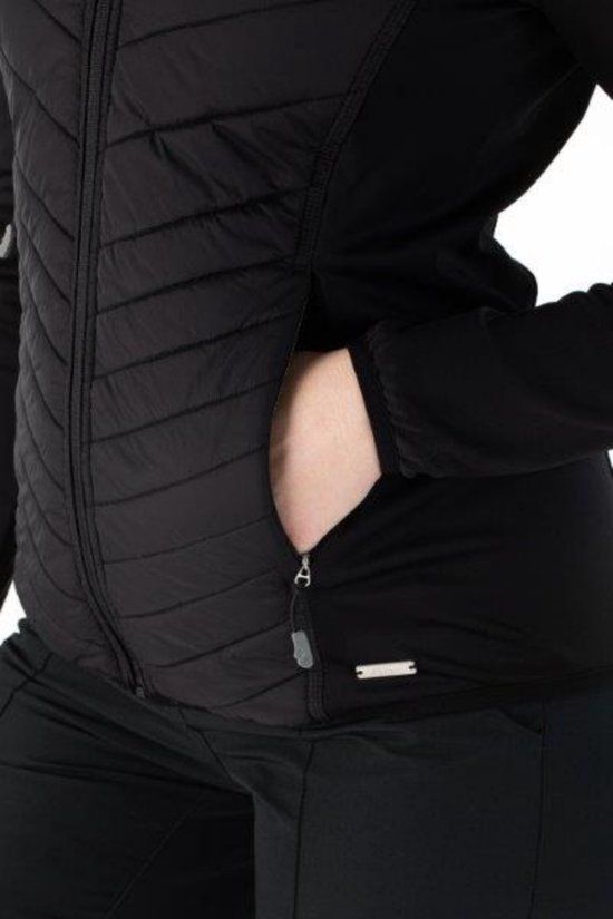 FALCON Laura Midlayer Dames Zwart XL
