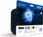 Brother LC1280XL Cartouches d'encre Multipack, Couleur, Haute Capacité, 4 Pièces