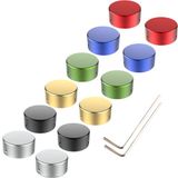Effecten SOLUTEK Effecten Pedaal Voetschakelaar Topper kit met Rubber Inserts