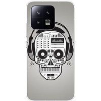 1001 coques Xiaomi Bedrukt siliconen hoesje Skull music