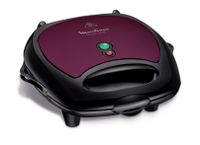 Moulinex SJ615612 Wafelijzer - 2 Wafels - 700W - Zwart/Paars