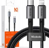 Mcdodo USB-C naar Apple Lightning Kabel 1.2m Zwart