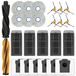 Solidchoice - Kit d'accessoires pour aspirateur robot avec 25 pièces