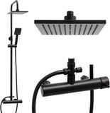 Viking Choice Doucheset - met Regendouche 20cm - en Handdouche - Zwart