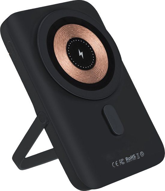 R2B Draadloze Powerbank 10000 mAh - Geschikt voor MagSafe - Zwartblauw