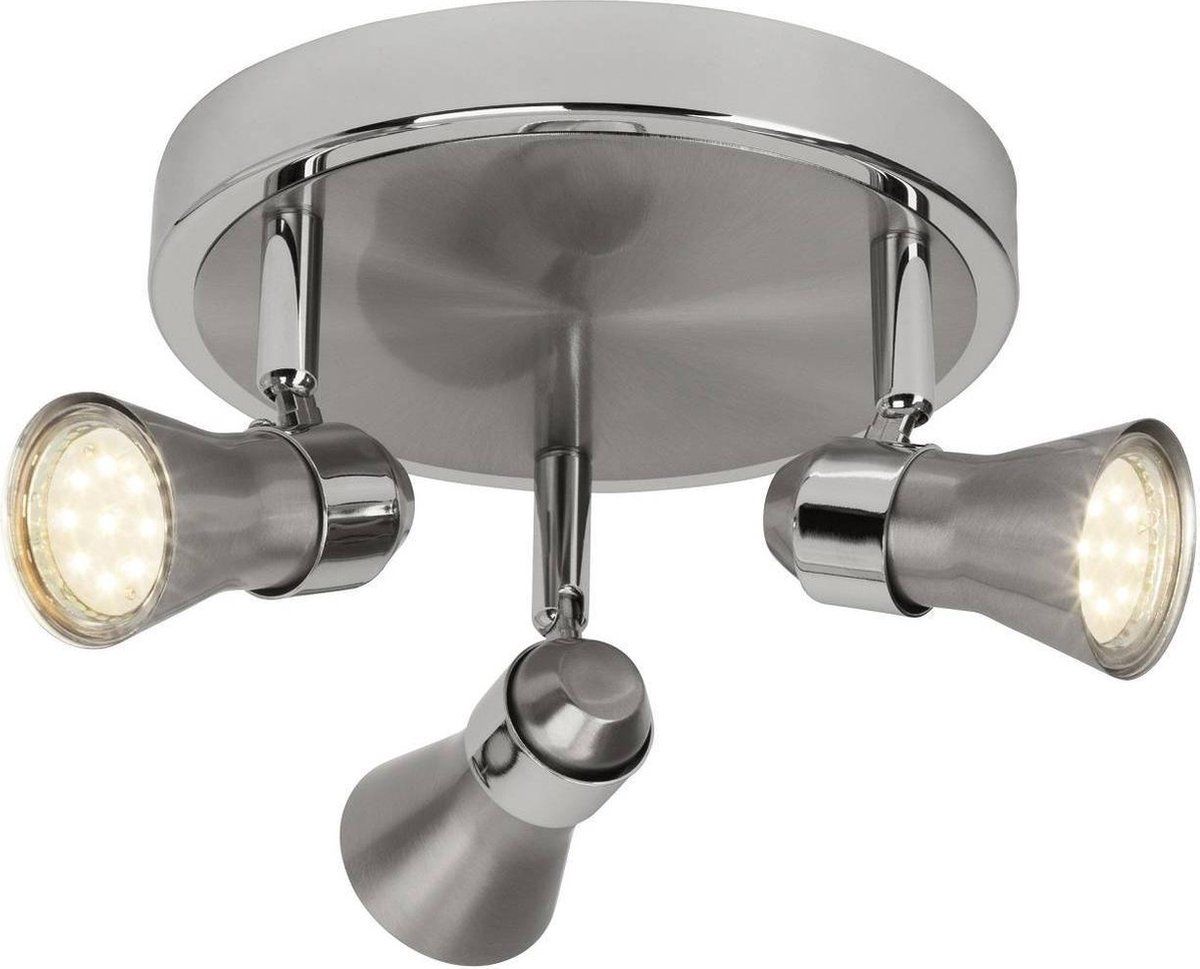 Brilliant SANNY Plafondlamp - Chroom - Metaal - 2021