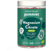 Holland & Barrett 1+1 gratis Magnesium Citraat Gummies 100mg - 60 gummies