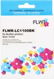 FLWR Brother LC-1100BK zwart