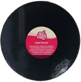 FunCakes Cake Drum Rond - Zwart - Ø25 cm
