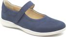 Hartjes Blauwe Dames Bandschoenen Wijdte G