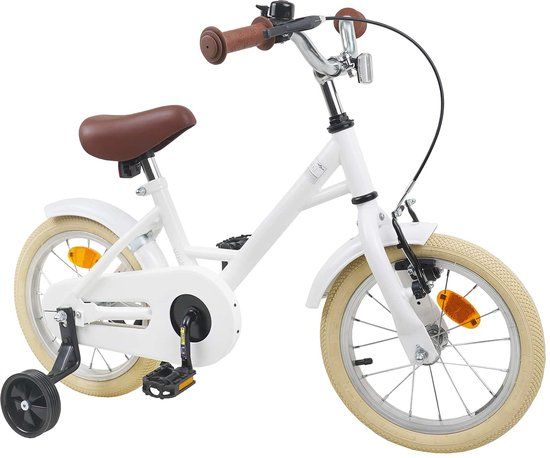 vidaXL Kinderfiets 16 Inch Wit