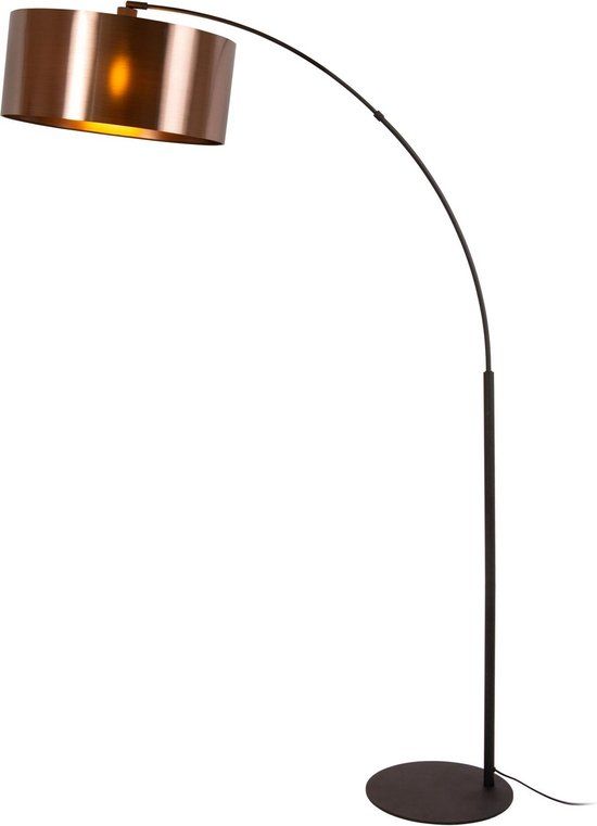 Lucide RANKOS - Booglamp - 1xE27 - Zwart