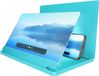 Avizar amplificateur d'écran 12 pouces pour smartphones avec lentille HD, Bleu