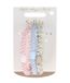 Solida élastique à cheveux tressé multicolore 6,5 cm