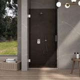 FortiFura Galeria Douchedeur - 70x200cm - rookglas - chroom