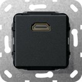 GIRA câble HDMI, modèle 567010, noir, mat