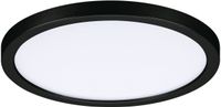 Paulmann 79963 LED paneel inbouwpaneel Areo IP44 175mm rond incl. 1x13 W warmwit zwart kunststof verlichtingssysteem 3000 K