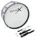 GEWA PURE GEWA Junior Marching Bassdrum, marsdrum 22x7", houten ketel wit