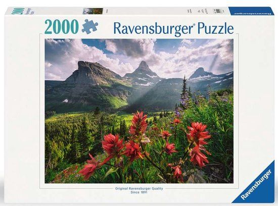 Ravensburger Puzzel Pristine Mountains 2000 stukjes