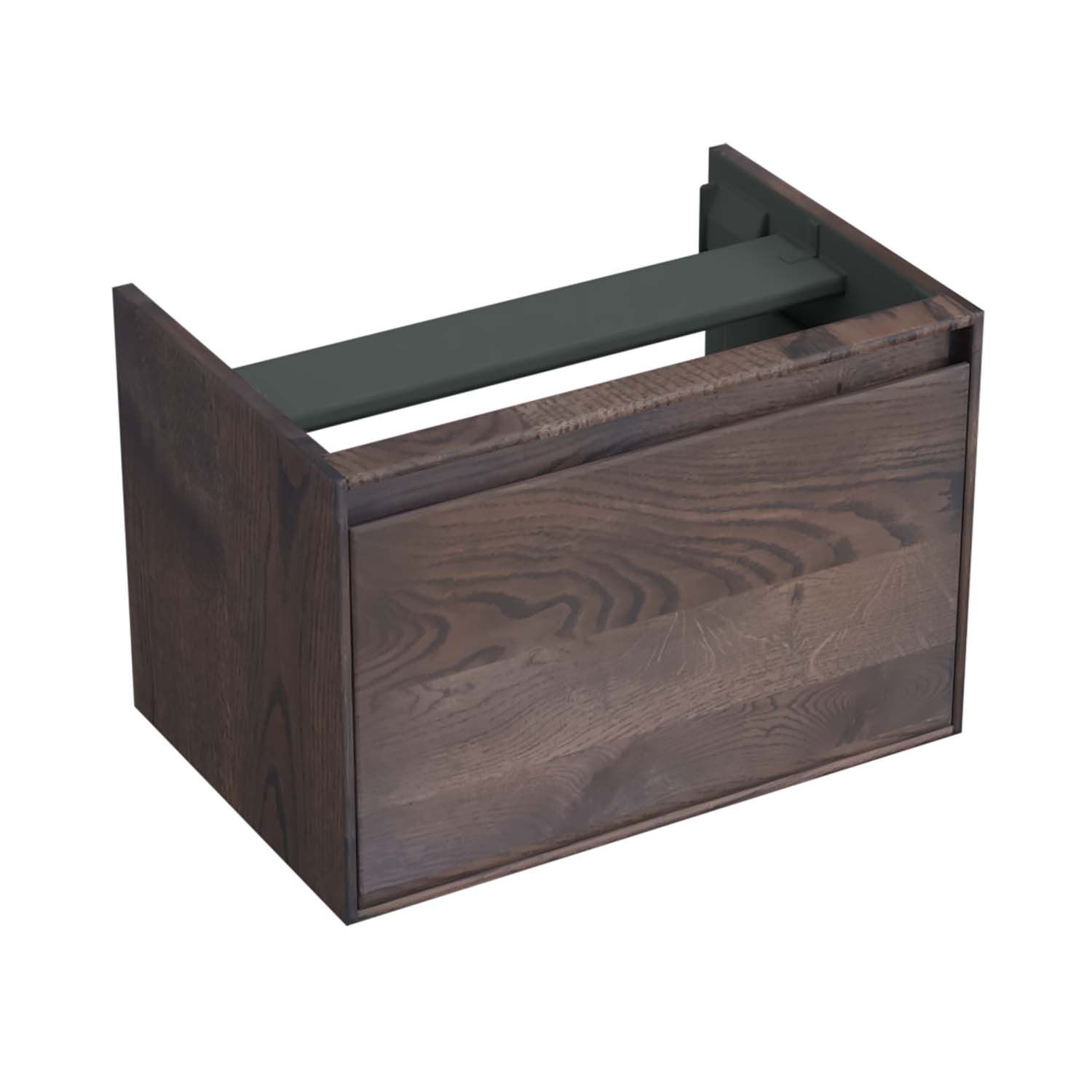 Forzalaqua Reno Onderkast - 59.5x39.5x40 cm - Eiken Charcoal