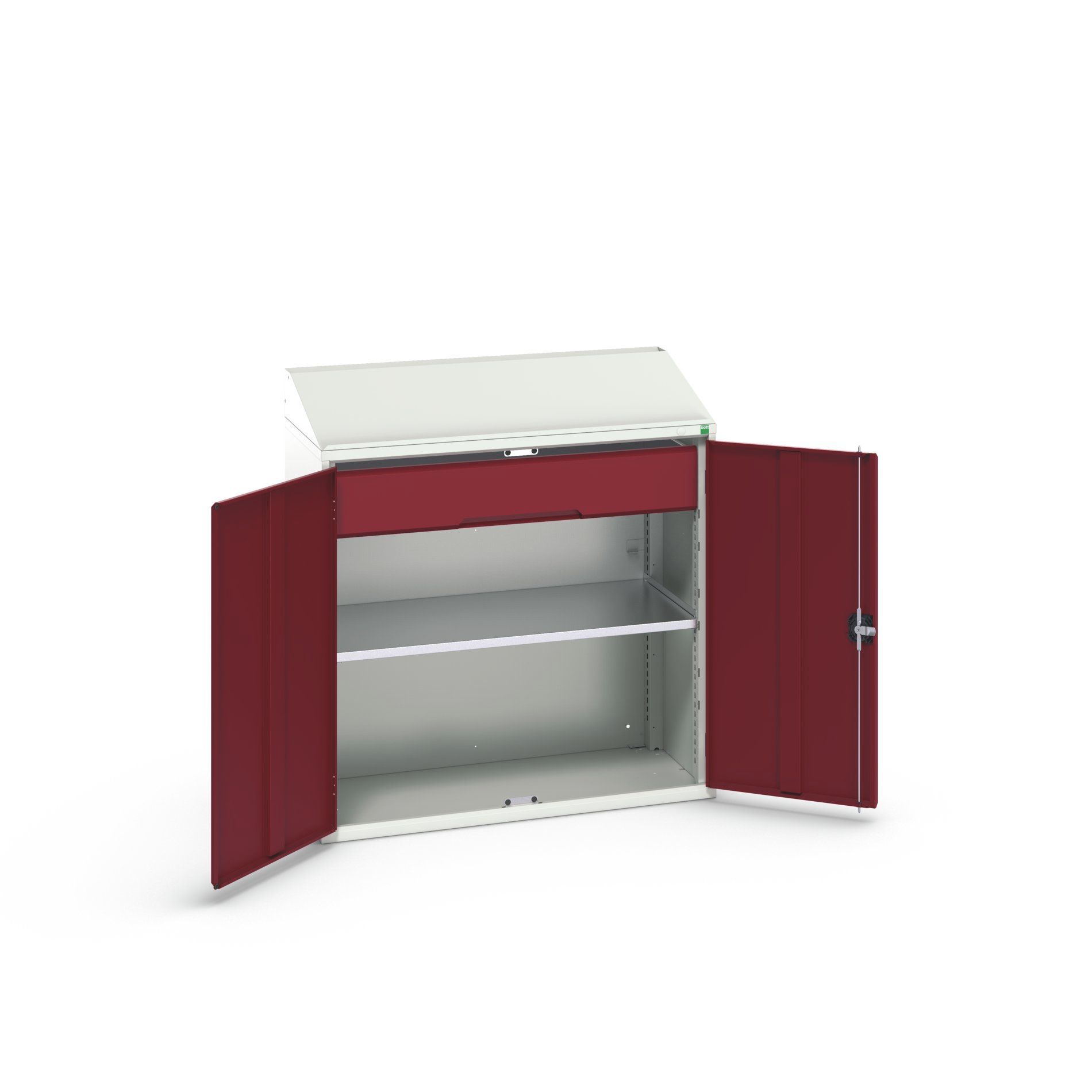 Bott Verso Systeemkast | 1050x550x1130mm | 1 Legbord | 1 Lade | RAL 3004