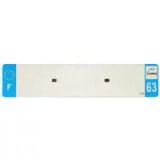 Blanco trailer plaat strip Top Plaq 63