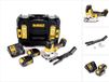 DeWalt DCS 335 M2 accudecoupeerzaag 18V + 2x accu 4.0 Ah + 1x snellader in TSTAK