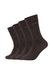 Camano Ca-soft Lot de 4 paires de chaussettes unisexes