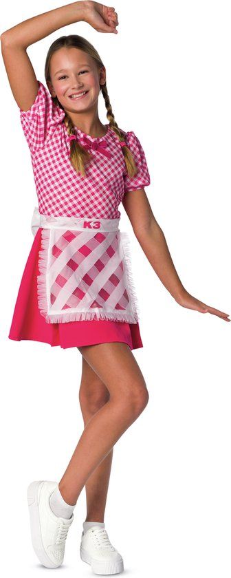 K3 Verkleedjurk De 3 Biggetjes - Maat 134 - Meisjes