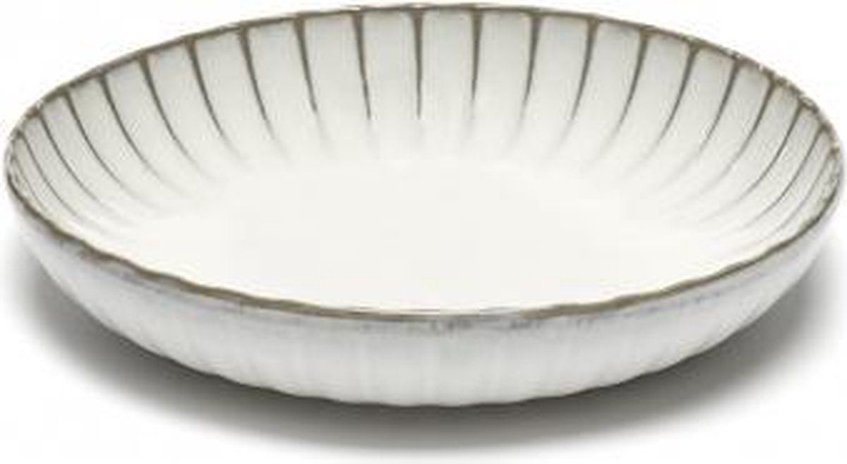Serax Inku serveerschaal 23 cm - Set van 2 - Wit
