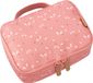 Fresk Kleine Koeltas Kind 2.5 L – Lunchtas Meisjes – Thermische Lunch Koeltas - Met Bestekvak - Waterafstotende Lunchtas - Roze - Butterflies