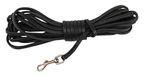 JULIUS K-9 gevlochten lederen riem zonder handvat, 16 mm x 3 m