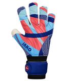 Jako River Basic Rc Keepershandschoenen - Navy / Hemelsblauw / Koraal | Maat: 4