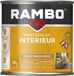 Rambo Pantserlak Interieur - Transparant Zijdeglans - Puur Eiken - 0.75L