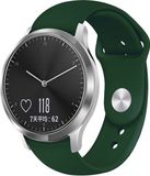 By Qubix Qubix - Sportbandje voor Huawei Watch GT 4 / GT 5 (41mm) & GT 5 Pro (42mm) - Small - Donkergroen
