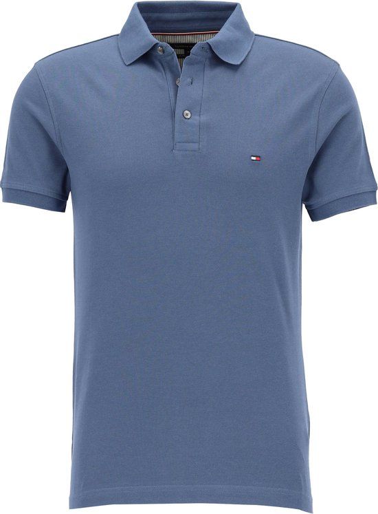Tommy Hilfiger 1985 Slim Polo Heren Blauw S