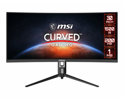 MSI Optix MAG301CR2DE - 29.5 inch WFHD Curved Gaming Monitor - 200Hz, 1ms, HDMI, DisplayPort, USB-hub