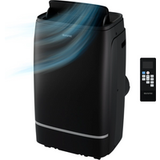 Auronic Mobiele Airco - 12.000 BTU - 4-in-1 - Airconditioning met 2 Raamafdichtingskits - Ventilator - Ontvochtiger - Tot 35m² - Zwart