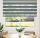 Maison Exclusive - Verduisterende dubbele rolgordijn, donkergrijs, 160x150 cm