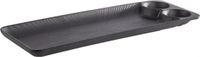 APS EMGA Serveerplateau 41x15cm - Zwart Melamine