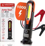 Yard Force LX JS12 - Snelstarter Auto - 12000mAh - Gelijkspanning - 12 V - 400A - Starthulp Auto - Pechhulp - Draagbare Acculader - Jumpstarter - Batterijhulp Auto - Startbooster